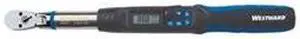 WESTWARD 6PAG2 Elect Torque/Angle Wrench,1/2 In In,Flex