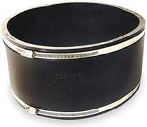 ZORO SELECT 1056-1010 Flexible Coupling,For Pipe Size 10x10"