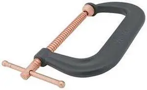 WILTON 404-P Spatter Resist C-Clamp,4-1/4",6200 lb.