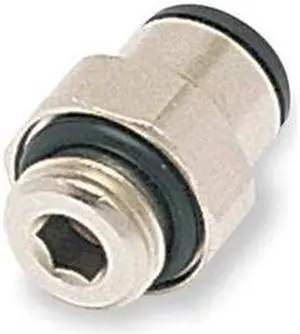 LEGRIS 3101 04 10 Male Connector,4mm OD,290 PSI,PK10