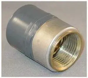 SPEARS 835-007BR 3/4" FNPT x Socket PVC Brass Female Adapter