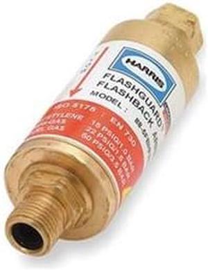 HARRIS 88-5FBHF-RL HF Flashback Arrestor,Regulator,Fuel
