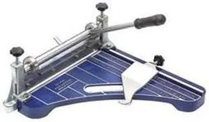 Vinyl Tile Cutter, 12 In Cap., Blue
