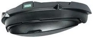 MSA SAFETY 10115828 V-Gard Chin Protector, Retractable, Black