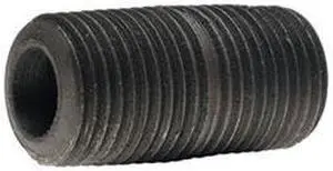 BECK 0332622208 3/4" x 10" Black Pipe Nipple Sch 80