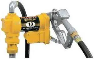 FILL-RITE SD1202H Fuel Transfer Pump, 12V DC, 13 gpm Max. Flow Rate , 1/6 HP,