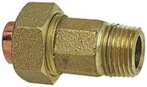 Union, Low Lead Bronze, Size 3/4 In, C x M