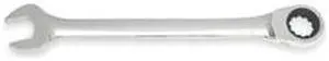 WESTWARD 1LEC6 Ratcheting Wrench,Head Size 22mm