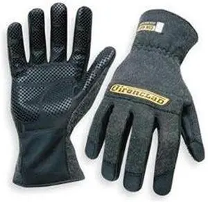 Heat Resist Gloves, Black, XL, Kevlar, PR