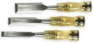 WESTWARD 4YR15 Wood Chisel Set,3 PC