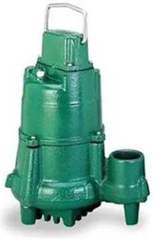 ZOELLER E98 Submersible Effluent Pump,1/2hp,4.7A