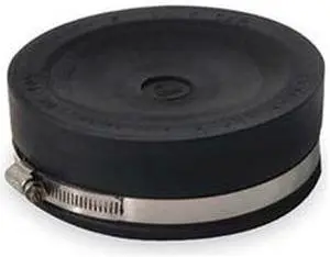 ZORO SELECT QC-105 Flexible Cap,For Pipe Size 5"