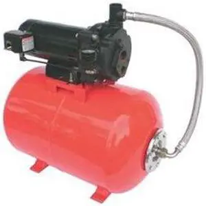 DAYTON 5UXL3 Convertible Jet Pump System,1HP,115/230V
