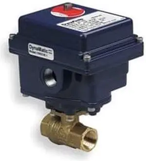 DYNAQUIP CONTROLS EHH26ATE25H 1-1/4" FNPT Brass Electronic Ball Valve 2-Way