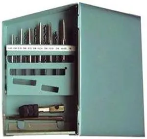 Set, Drill And Tap, 18pcs