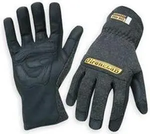 IRONCLAD HW4-04-L Large Black Gauntlet Cuff Heat Resistant Gloves