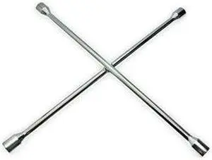 WESTWARD 2HLA9 Lug Nut Wrench,4 Way,L 20 In