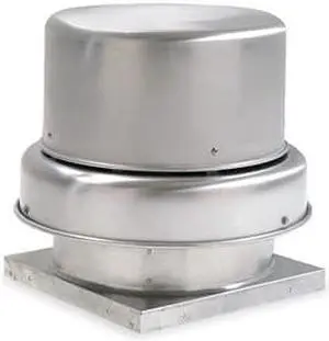 DAYTON 2RB61 Downblast Vent, Belt Drive, 11 In, Hz: 60