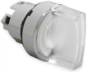 Schneider Electric Illum Selector Switch,2 Pos,22mm,White  ZB4BK1213