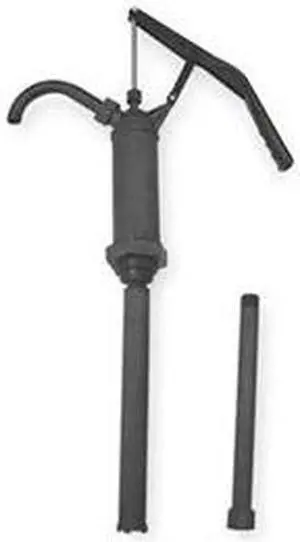 DAYTON 5XA54 Hand Drum Pump,Lever,PPS,1 in.OD