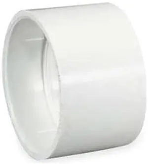 ZORO SELECT 1WKW3 PVC Coupling, Hub, 6 in Pipe Size