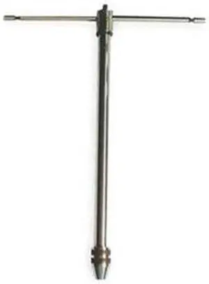 WESTWARD 2CYT8 T Handle Tap Wrench,Ratchet,7/32-1/2 In