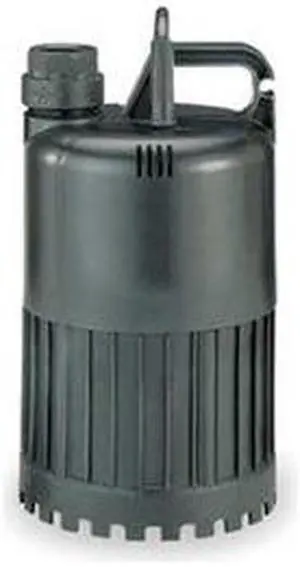 DAYTON 3YU65 1/3 HP 1-1/4" M Submersible Sump Pump 120V AC None