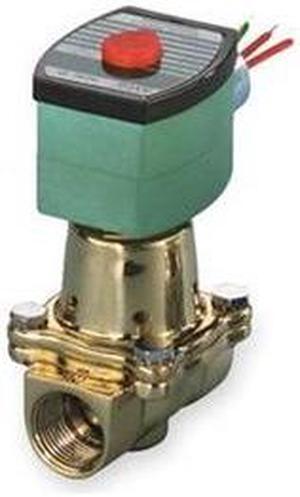 REDHAT 8222G002LT Solenoid Valve, 2-Way, 2-Position, Normally Closed, 1/2 in
