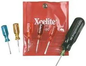 XCELITE M60N Jewelers Screwdriver Kit,Sl/Ph,7 pcs