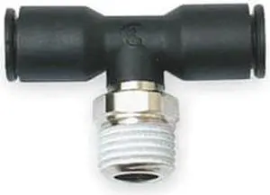 LEGRIS 3108 08 11 Male Branch Tee,Thread 1/8 In NPT,PK10