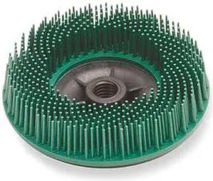 SCOTCH-BRITE 61500139011 4.5" dia. Green 50 grit Ceramic Bristle Disc