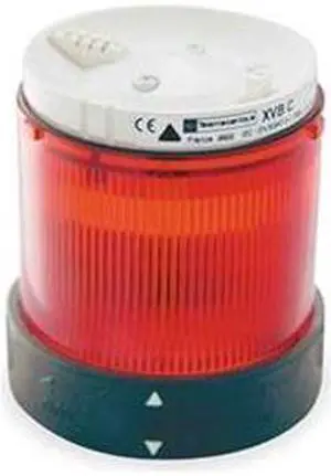 Tower Light, Flashing, 24to48VDC, 70mm, Rd