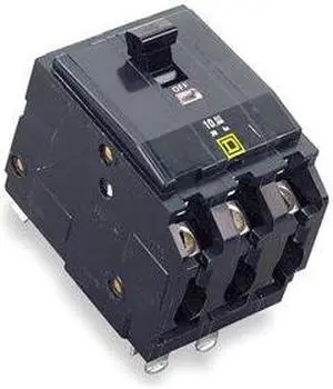 SQUARE D QO315 Miniature Circuit Breaker, QO Series, 15A, 3 Pole, 120/240V AC,