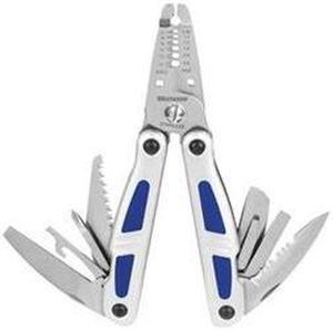 WESTWARD 6ATV1 Wire Stripper Multi-Tool,SS,12 Function