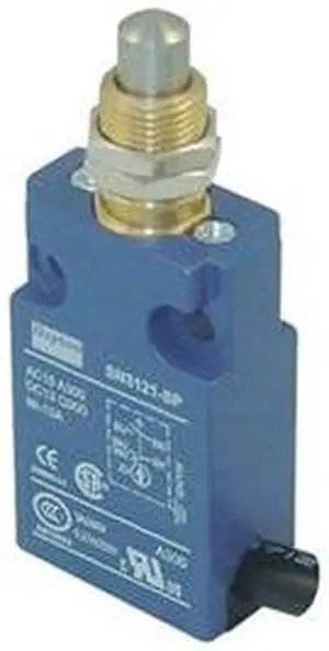 Mini Limit Switch, SPDT, Vert, Plunger