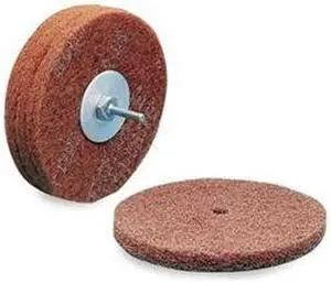 SCOTCH-BRITE HS-DC Fiber Disc,8x1/2in,VF,AlO