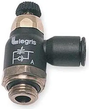 LEGRIS 7060 04 10 Flow Control Regulator,4mm OD