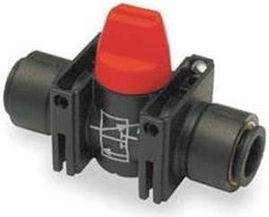 LEGRIS 7913 60 00 3/8" Push Glass-Fill Nylon Mini Ball Valve Inline