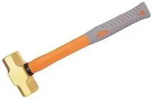 Dbl Sledge Hammer, Non-Spark, 5 lb, 34.5 In