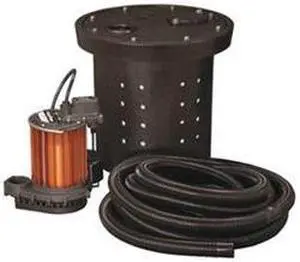 LIBERTY PUMPS CSP-237 Crawl Space System,1/3 HP,115V