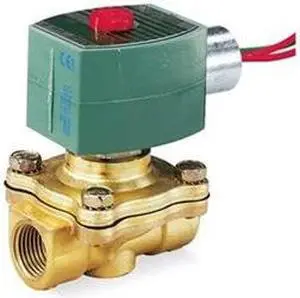 ASCO 8210G088 24V DC Stainless Steel Solenoid Valve, Normally Closed, 3/4 in