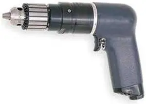 INGERSOLL-RAND 7AKST6 Air Drill, Industrial, Pistol, 3/8 In.