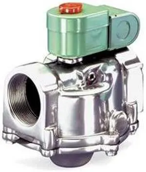 ASCO 8215C063CSA 120V AC Aluminum Air and Fuel Gas Solenoid Valve, Normally