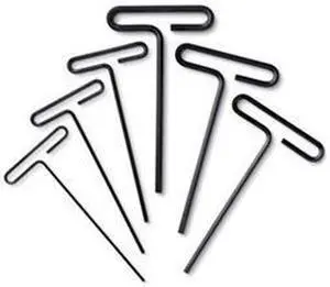 Hex Key Set, 3/32 - 1/4 In., 2 - 6mm, Shrt