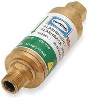 HARRIS 88-5FBHF-RR HF Flashback Arrestor,Regulator,Oxygen