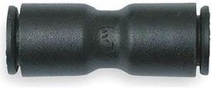 LEGRIS 3106 56 00 Union For 1/4 in x 1/4in Tube OD, Nylon, Push-to-Connect x