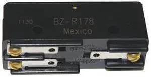 HONEYWELL BZ-R178 Snap Action Switch, Pin, Plunger Actuator, SPDT, 15 A @ 120 V