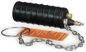 CHERNE 262080 Test Ball Plug,Pneumatic,8 In