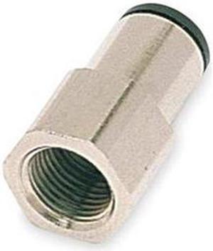 LEGRIS 3014 04 11 Female Adapter, 5/32 in Tube Size, Nylon, Black, 10 PK