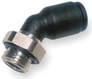 LEGRIS 3133 06 13 Male Elbow,Tube 6mm,Pipe 1/4 In,PK10